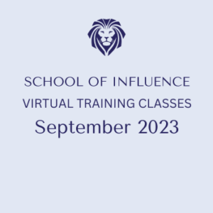 School of Influence Zoom Calls - September 2023