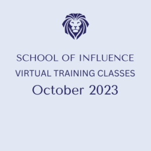 School of Influence Zoom Calls - October 2023